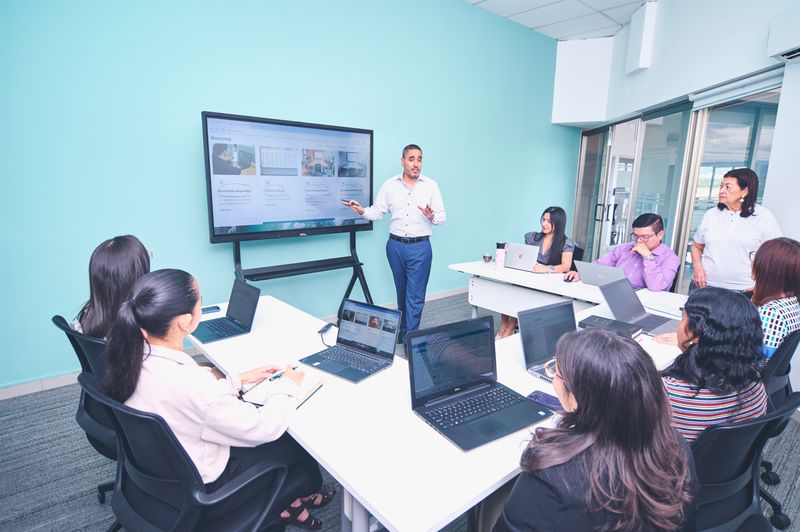 Corporate training session photo